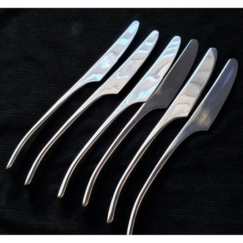 JA Henckels Zwilling BELLASERA 18/10 Stainless 6 Piece Dinner Knives Flatware
